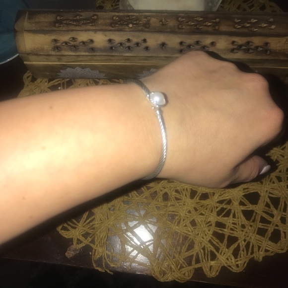 David Yurman Petite Chatelaine® Bracelet with Pearl - Picture 5 of 6